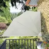 Auvent latéral pliable de balcon Crème 160 x 240 cm