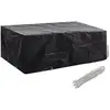 vidaXL Housse de salon de jardin 8 oeillets 200 x 160 x 70 cm