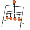 vidaXL Cible de tir avec réinitialisation automatique et 4+1 cibles