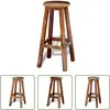 vidaXL Tabouret de bar Bois de récupération massif