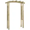 vidaXL Voûte en treillis 150x60x210 cm Bois