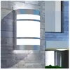 vidaXL Applique murale d'extérieur Acier inoxydable