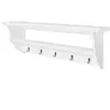 vidaXL Porte-manteau PFDM blanc style baroque