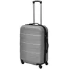 vidaXL Jeu de valises rigides 3 pièces Argenté 45,5/55/66 cm