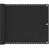 vidaXL Écran de balcon en PEHD 75 x 600 cm Anthracite