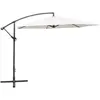 vidaXL Parasol en porte-à-faux 3 m Blanc sable