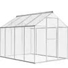 vidaXL Volière d'extérieur Aluminium 178 x 242 x 192 cm