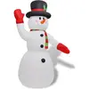vidaXL Bonhomme de neige gonflable de 240 cm