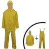 Vidaxl - Combinaison de pluie 2 pcs imperméable résistant à capuche xl