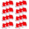 vidaXL Bonnets de Père Noël 24 pcs