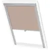 vidaXL Store enrouleur occultant Beige C04