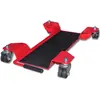vidaXL Chariot de moto Rouge