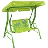 vidaXL Siège balançoire pour enfants vert