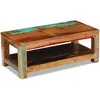vidaXL Table basse Bois de récupération massif 90 x 45 x 35 cm
