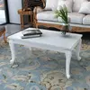 vidaXL Table basse 100 x 60 x 42 cm Laquée Blanc