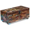 vidaXL Coffre table basse Bois de récupération massif 80 x 40 x 35 cm