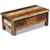 vidaXL Table basse à tiroirs 90 x 45 x 35 cm Bois de récupération