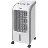 vidaXL Refroidisseur d'air portable 80 W 4 L 270 m³/h 25 x 26 x 56 cm