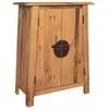 vidaXL Armoire latérale de salle de bain Pin massif 59x32x80 cm