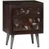 vidaXL Table de chevet Bois de récupération solide 40 x 30 x 50 cm