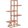 vidaXL Support pour plantes Bois cèdre 86 x 36 x 139 cm