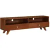 vidaXL Meuble TV Bois de récupération solide 140 x 30 x 40 cm