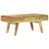 vidaXL Table basse Bois de manguier massif 90 x 50 x 40 cm