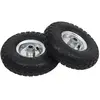 vidaXL Roue de diable 2 pcs Caoutchouc 4.10/3.50-4 (260 x 83 mm)
