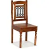 vidaXL Chaise De Salle À Manger 6 Pcs Bois Massif Avec Finition Sesham
