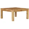 vidaXL Table basse 80x80x40 cm Bois de manguier massif