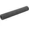 vidaXL Grillage Acier et revêtement en PVC 25 x 1 m Gris