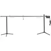 vidaXL Gril de barbecue automatique avec moteur Inox 207x45x81 cm