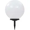 vidaXL Lampe LED solaire d'extérieur sphérique 40 cm RVB