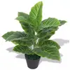 vidaXL Plante Taro artificielle avec pot 45 cm Vert