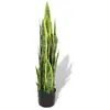 vidaXL Plante artificielle avec pot Sansevière 90 cm Vert