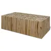 vidaXL Table basse Teck véritable 90x50x30 cm