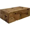 vidaXL Table basse 90x50x30 cm Teck véritable Marron