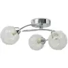 vidaXL Plafonnier pour 3 ampoules G9 120 W