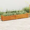 vidaXL Lit surélevé de jardin Bois d'acacia 150x30x25 cm
