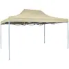 vidaXL Tente pliable 3 x 4,5 m Blanc crème