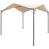 vidaXL Chapiteau tente 4 x 4 m Beige Acier