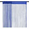 vidaXL Rideau en fils 2 pcs 140 x 250 cm Bleu