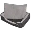 vidaXL Lit pour chiens avec coussin rembourré Taille XL Noir