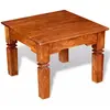 vidaXL Table basse Bois massif 60x60x45 cm