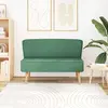 vidaXL Canapé 117 x 55,5 x 77 cm Tissu Vert