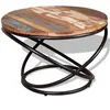 vidaXL Table basse Bois de récupération massif 60 x 60 x 40 cm