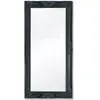vidaXL Miroir mural style baroque 100x50 cm noir