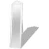 vidaXL Miroir sur pied Style baroque 160x40 cm Blanc