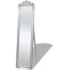 vidaXL Miroir sur pied Style baroque 160x40 cm Argenté