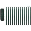 vidaXL Clôture Euro Acier 25 x 1 m Vert